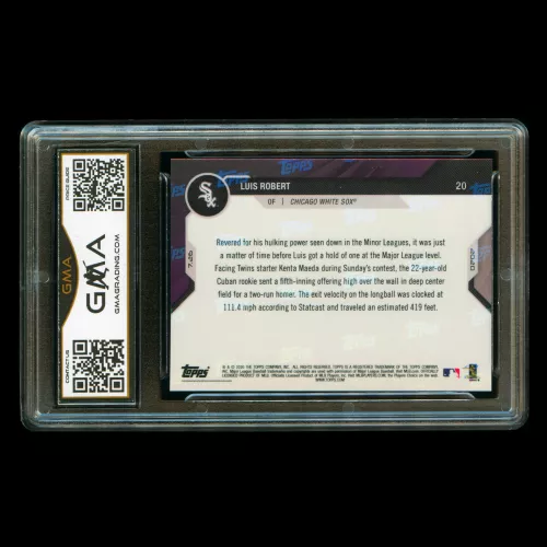 Luis Robert RC 2020 Topps Now Rookie White Sox #20 Gem MT 10