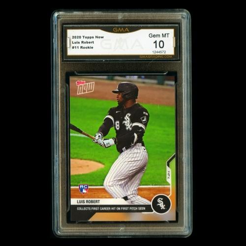 Luis Robert RC 2020 Topps Now Rookie White Sox #11 Gem MT 10