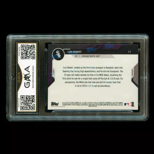 Luis Robert RC 2020 Topps Now Rookie White Sox #11 Gem MT 10