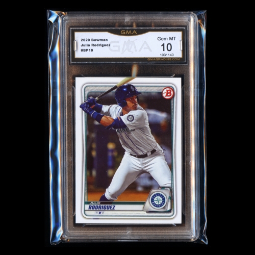 Julio Rodriguez 2020 Bowman Prospect Mariners Gem MT 10