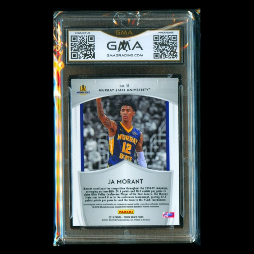 Ja Morant 2019 Prizm Draft Picks Crusade Rookie Grizzlies Gem MT 10