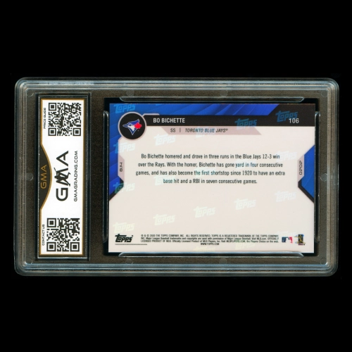 Bo Bichette RC 2020 Topps Now Rookie Blue Jays #106 Gem Mint 10