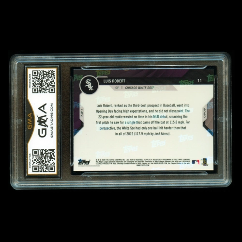 Luis Robert RC 2020 Topps Now Rookie White Sox #11 Gem MT 10