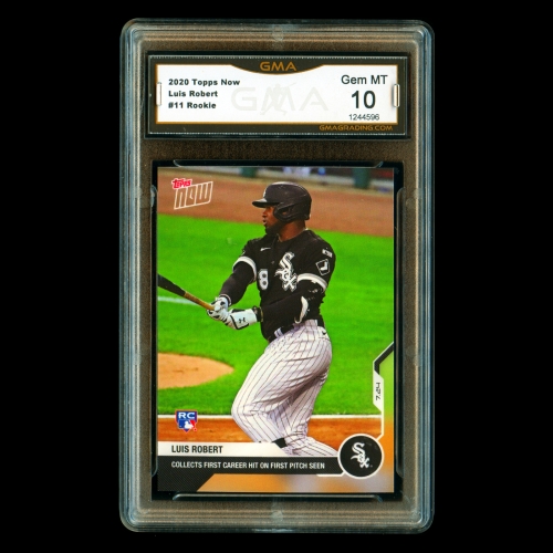 Luis Robert RC 2020 Topps Now Rookie White Sox #11 Gem MT 10