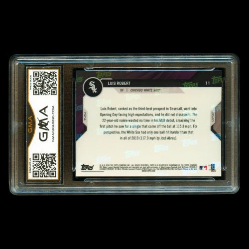 Luis Robert RC 2020 Topps Now Rookie White Sox #11 Gem MT 10