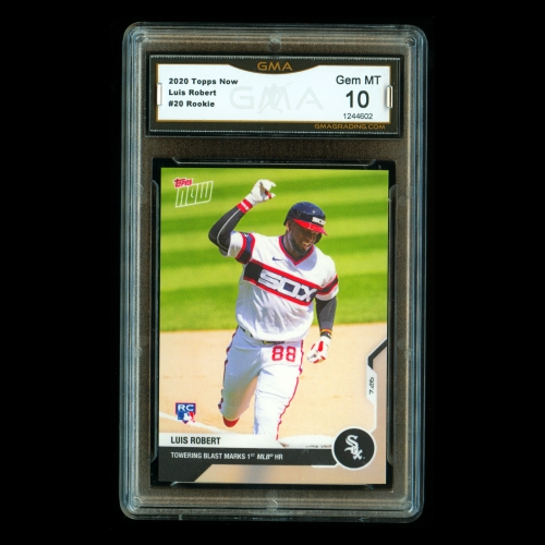 Luis Robert RC 2020 Topps Now Rookie White Sox #20 Gem MT 10
