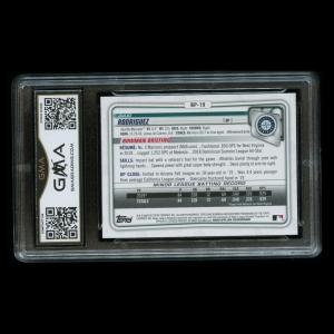 Julio Rodriguez 2020 Bowman Prospect Mariners Gem MT 10