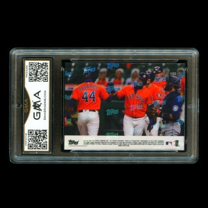 Yordan Alvarez RC 2020 Topps Now Rookie Astros #105 Gem MT 10