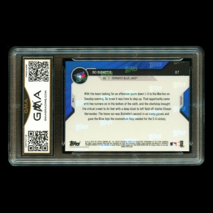 Bo Bichette RC 2020 Topps Now Rookie Blue Jays #87 Gem MT 10