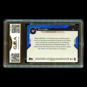 Nate Pearson 2020 Topps Now Call Up Blue Jays #129 Gem MT 10