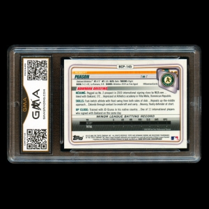 Robert Puason 2020 Bowman Chrome Prospects Athletics Gem MT 10