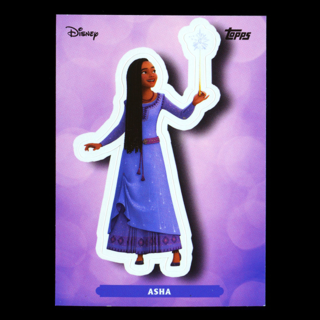 Asha  2025 Topps Disney Wonder Sticker Wish