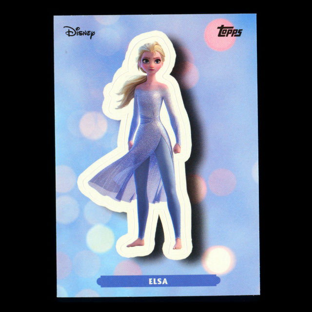 Elsa 2025 Topps Disney Wonder Sticker Frozen