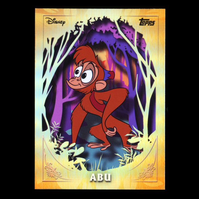 Abu 2025 Topps Disney Wonder Furry Friends Aladdin