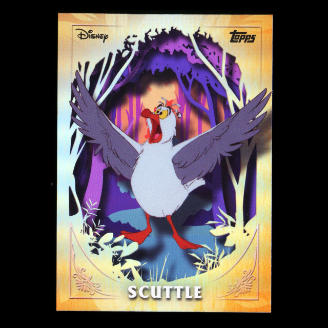 Scuttle  2025 Topps Disney Wonder Furry Friends The Little Mermaid