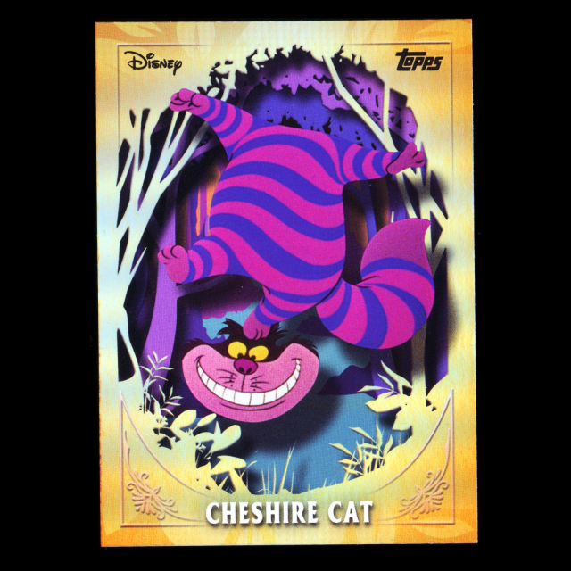Cheshire Cat 2025 Topps Disney Wonder Furry Friends Alice in Wonderland