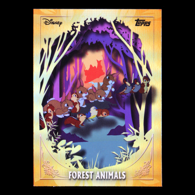 Forest Animals  2025 Topps Disney Wonder Furry Friends Snow White
