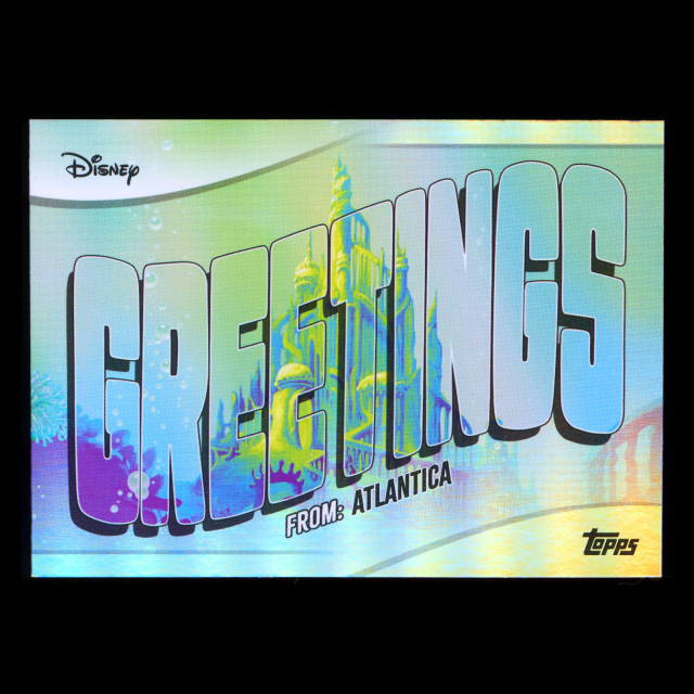 Atlantica 2025 Topps Wonder Greetings From The Little Mermaid
