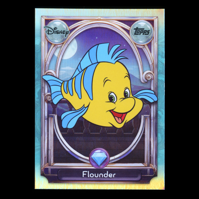 Flounder 2025 Topps Wonder Wish The Little Mermaid