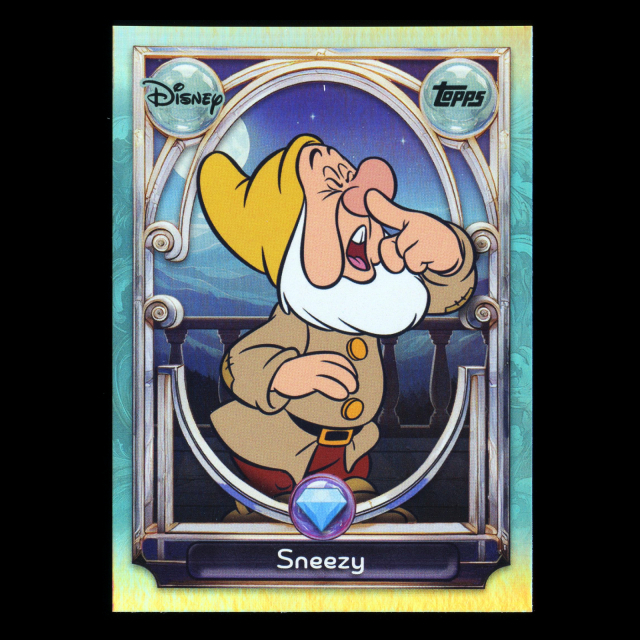 Sneezy 2025 Topps Disney Wonder Snow White and the Seven Dwarfs