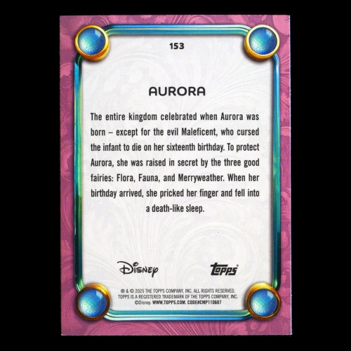 Aurora 2025 Topps Disney Wonder Princess Sleeping Beauty