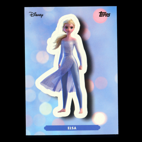 Elsa 2025 Topps Disney Wonder Sticker Frozen
