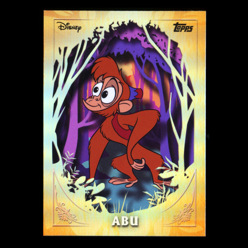 Abu 2025 Topps Disney Wonder Furry Friends Aladdin