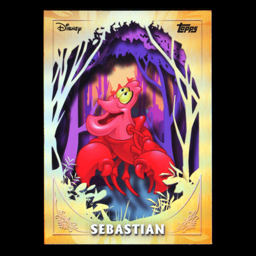 Sebastian 2025 Topps Disney Wonder Furry Friends The Little Mermaid