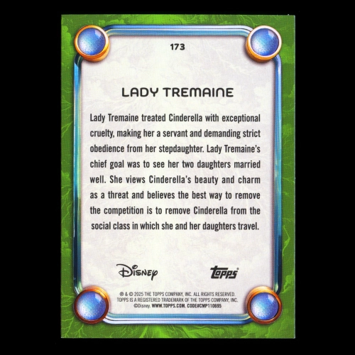 Lady Tremaine 2025 Topps Disney Wonder Villain Cinderella