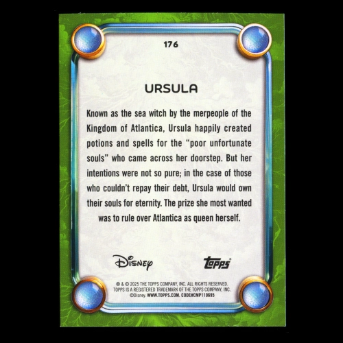Ursula 2025 Topps Disney Wonder The Little Mermaid