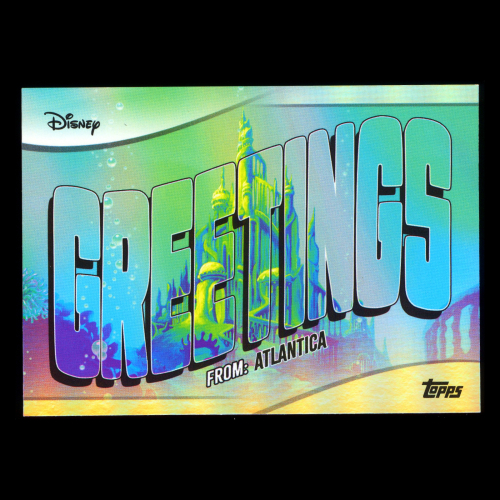 Atlantica 2025 Topps Wonder Greetings From The Little Mermaid