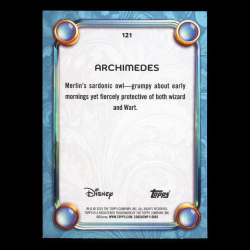 Archimedes 2025 Topps Wonder Wish The Sword in the Stone