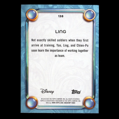 Ling 2025 Topps Wonder Wish Mulan