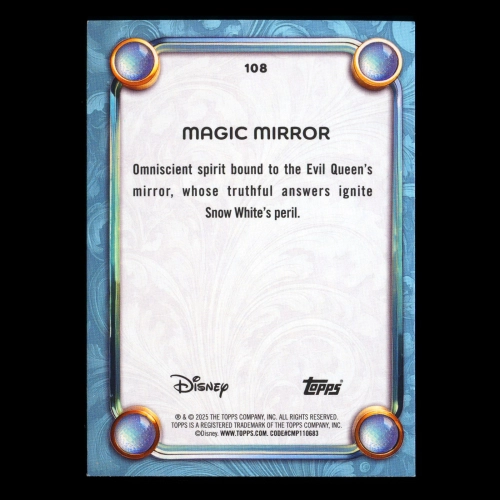 Magic Mirror 2025 Topps Wonder Wish Snow White and the Seven Dwarfs