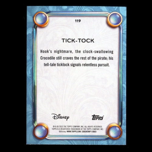 Tick-Tock 2025 Topps Wonder Wish Peter Pan