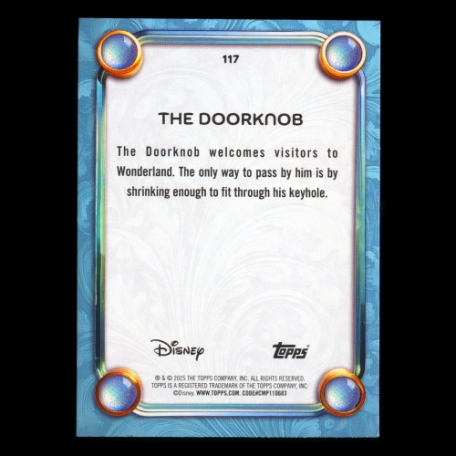 The Doorknob 2025 Topps Disney Wonder Alice in Wonderland