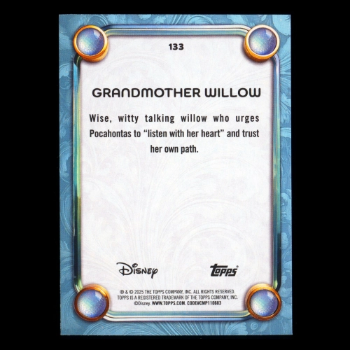 Grandmother Willow 2025 Topps Disney Wonder Pocahontas