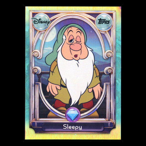 Sleepy 2025 Topps Disney Wonder Snow White and the Seven Dwarfs