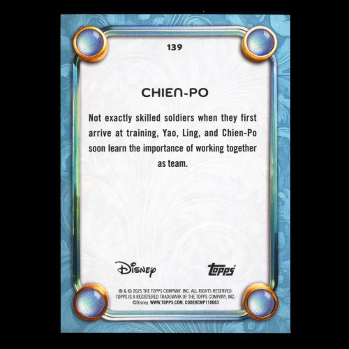 Chien-Po 2025 Topps Disney Wonder Mulan