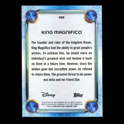 King Magnifico 2025 Topps Disney Wonder Wish