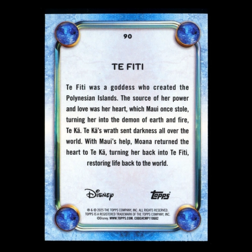 Te Fiti 2025 Topps Disney Wonder Moana