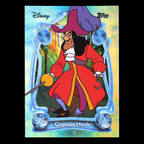 Captain Hook 2025 Topps Disney Wonder Peter Pan