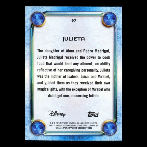 Julieta 2025 Topps Disney Wonder Encanto