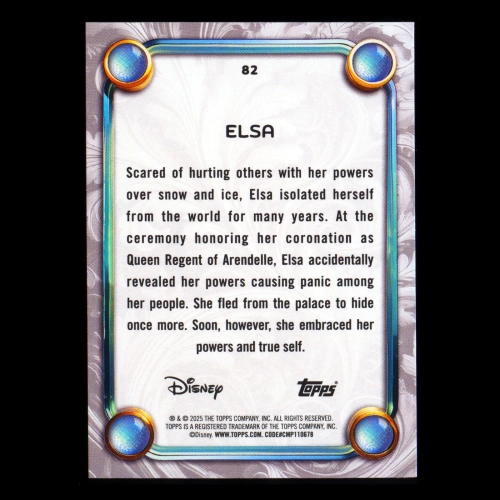 Elsa 2025 Topps Disney Wonder Frozen