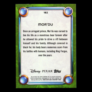 Mor'Du 2025 Topps Disney Wonder Villain Brave