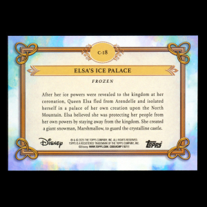 Elsa's Ice Palace 2025 Topps Disney Wonder Frozen