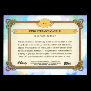 King Stefan's Castle 2025 Topps Disney Wonder Sleeping Beauty