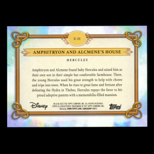 Amphitryon and Alcmene's House 2025 Topps Disney Wonder Hercules