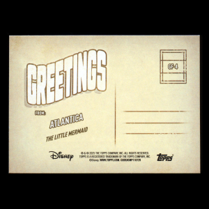 Atlantica 2025 Topps Wonder Greetings From The Little Mermaid