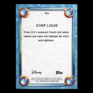 Chef Louis 2025 Topps Wonder Wish The Little Mermaid